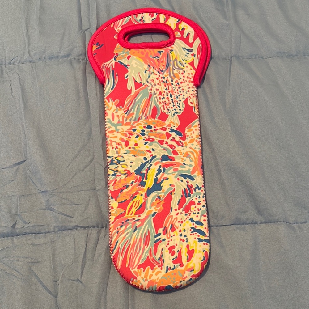 Colorful Lilly Pulitzer  Wine Tote